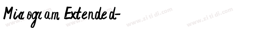 Microgram Extended字体转换
